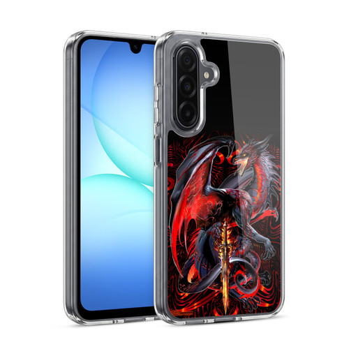 Ruth Thompson Dragons with Swords Widow Blade Soft Gel Case for Samsung Galaxy A17 4G / 5G