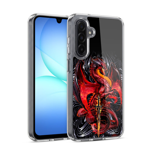 Ruth Thompson Dragons with Swords Wrath Blade Soft Gel Case for Samsung Galaxy A17 4G / 5G