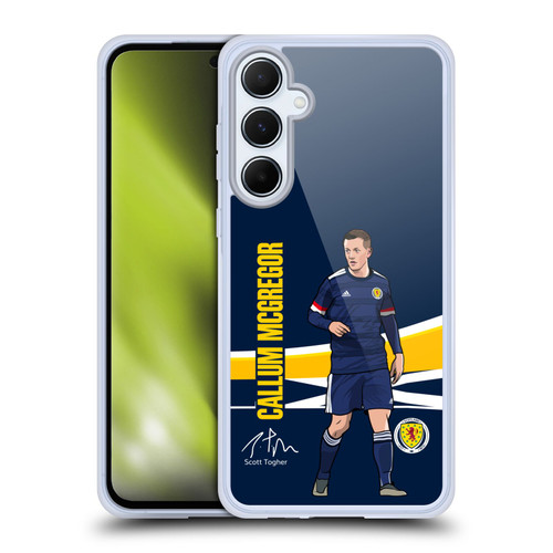 Scotland National Football Team Players Callum McGregor Soft Gel Case for Samsung Galaxy A55 5G