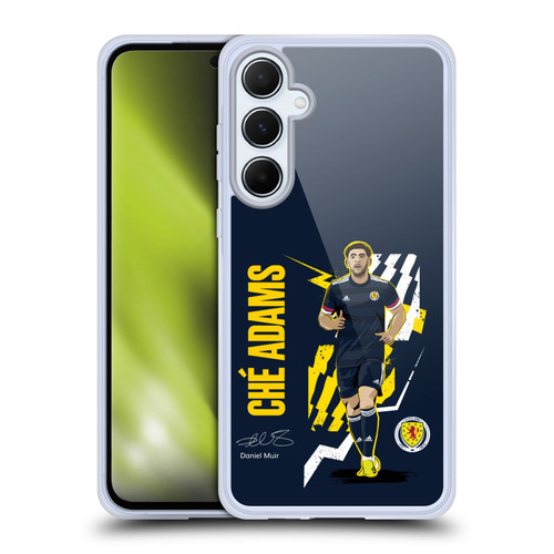 Scotland National Football Team Players Ché Adams Soft Gel Case for Samsung Galaxy A55 5G