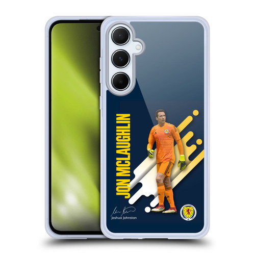 Scotland National Football Team Players Jon McLaughlin Soft Gel Case for Samsung Galaxy A55 5G