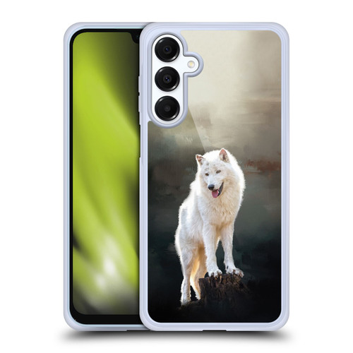 Simone Gatterwe Animals 2 Arctic Wolf Soft Gel Case for Samsung Galaxy A16 5G & MagSafe