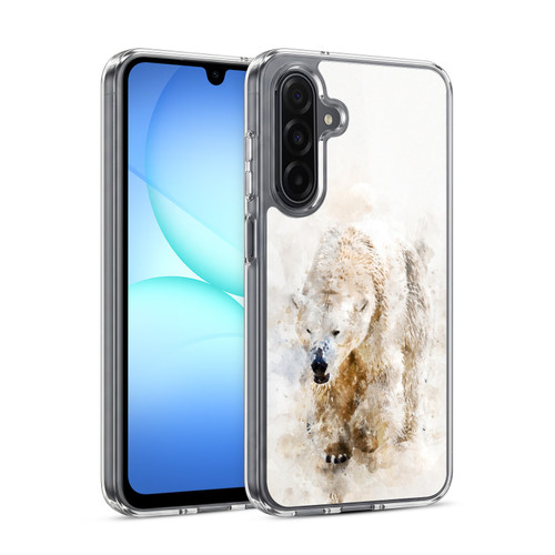 Simone Gatterwe Animals 2 Abstract Polar Bear Soft Gel Case for Samsung Galaxy A17 4G / 5G