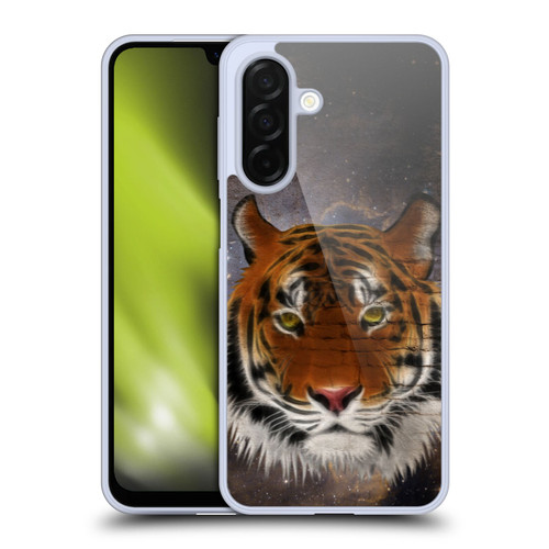 Simone Gatterwe Animals 2 Abstract Tiger Soft Gel Case for Samsung Galaxy A26 5G