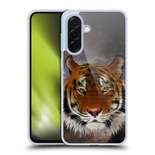 Simone Gatterwe Animals 2 Abstract Tiger Soft Gel Case for Samsung Galaxy A36 5G