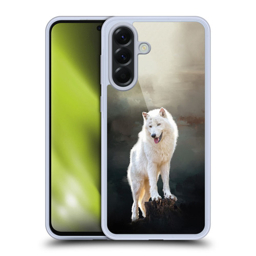 Simone Gatterwe Animals 2 Arctic Wolf Soft Gel Case for Samsung Galaxy A56 5G