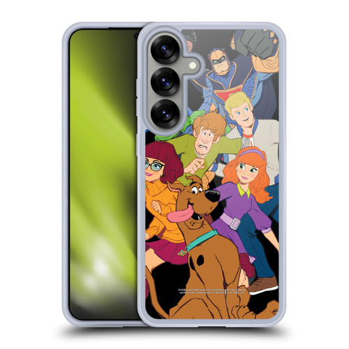 Scoob! Scooby-Doo Movie Graphics The Gang Soft Gel Case for Samsung Galaxy S25+ & MagSafe