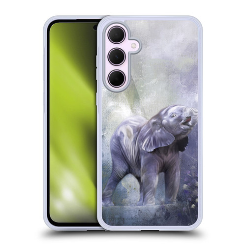 Simone Gatterwe Nature Portraits III Baby Elephant Soft Gel Case for Samsung Galaxy A35 5G