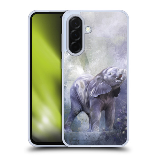 Simone Gatterwe Nature Portraits III Baby Elephant Soft Gel Case for Samsung Galaxy A36 5G