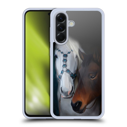 Simone Gatterwe Nature Portraits III Painted Horse Soft Gel Case for Samsung Galaxy A56 5G