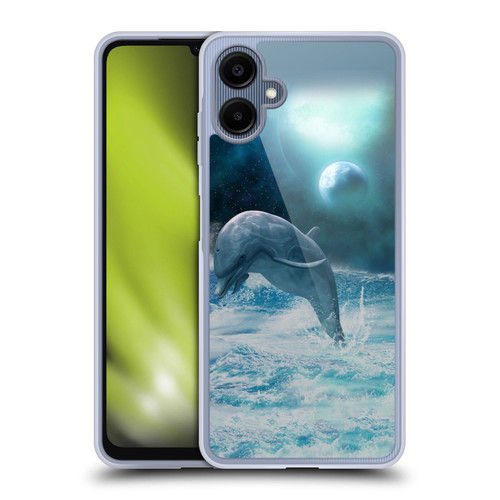 Simone Gatterwe Dolphins Freedom Soft Gel Case for Samsung Galaxy A06 4G / 5G
