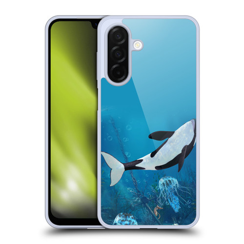 Simone Gatterwe Life In Sea Jellyfish And Orca Soft Gel Case for Samsung Galaxy A26 5G