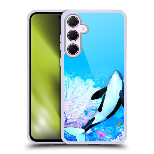 Simone Gatterwe Life In Sea Orca Soft Gel Case for Samsung Galaxy A35 5G