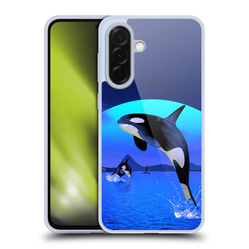 Simone Gatterwe Life In Sea Above The Sea Soft Gel Case for Samsung Galaxy A36 5G