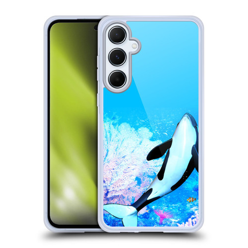 Simone Gatterwe Life In Sea Orca Soft Gel Case for Samsung Galaxy A55 5G