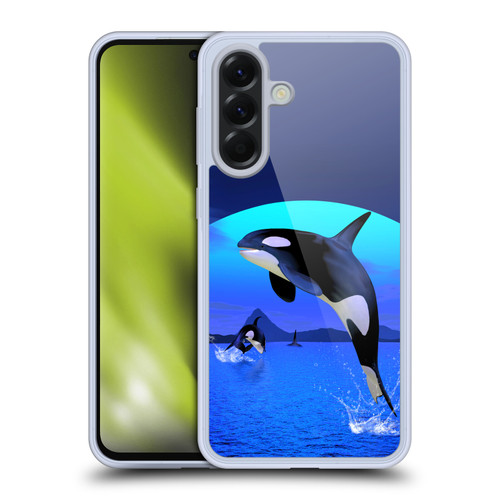Simone Gatterwe Life In Sea Above The Sea Soft Gel Case for Samsung Galaxy A56 5G