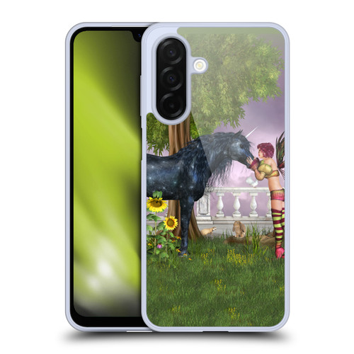 Simone Gatterwe Pegasus And Unicorns Last Black Unicorn Soft Gel Case for Samsung Galaxy A26 5G