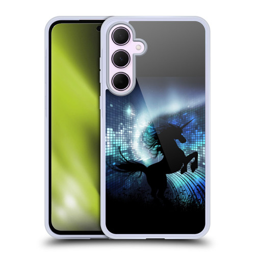 Simone Gatterwe Pegasus And Unicorns Silhouette Soft Gel Case for Samsung Galaxy A35 5G