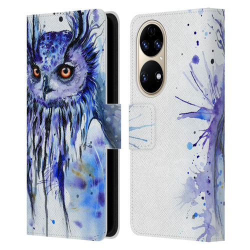 Pixie Cold Animals Secrets Leather Book Wallet Case Cover For Huawei P50