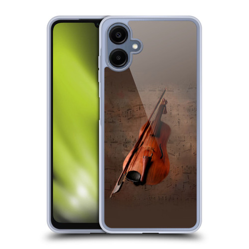 Simone Gatterwe Vintage And Steampunk Violin Soft Gel Case for Samsung Galaxy A06 4G / 5G