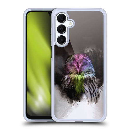 Simone Gatterwe Vintage And Steampunk Mr. Owl Soft Gel Case for Samsung Galaxy A16 5G & MagSafe