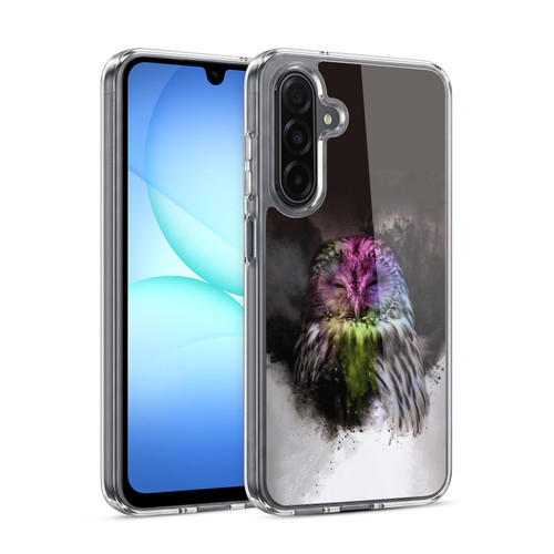Simone Gatterwe Vintage And Steampunk Mr. Owl Soft Gel Case for Samsung Galaxy A17 4G / 5G