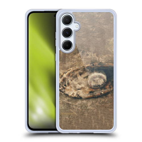Simone Gatterwe Vintage And Steampunk Baseball Soft Gel Case for Samsung Galaxy A55 5G