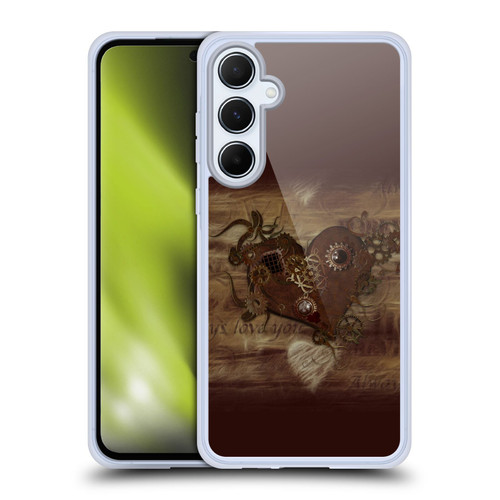 Simone Gatterwe Vintage And Steampunk Love Soft Gel Case for Samsung Galaxy A55 5G