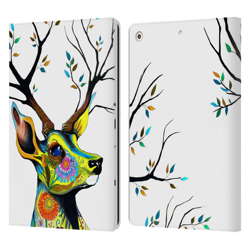 Pixie Cold Animals King Of The Forest Leather Book Wallet Case Cover For Apple iPad 10.2 2019/2020/2021