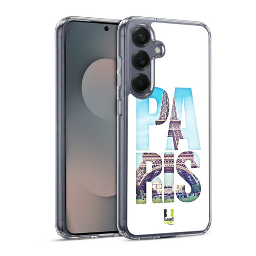 Head Case Designs City Snapshots Eiffel Tower Paris France Soft Gel Case for Samsung Galaxy S25 & MagSafe