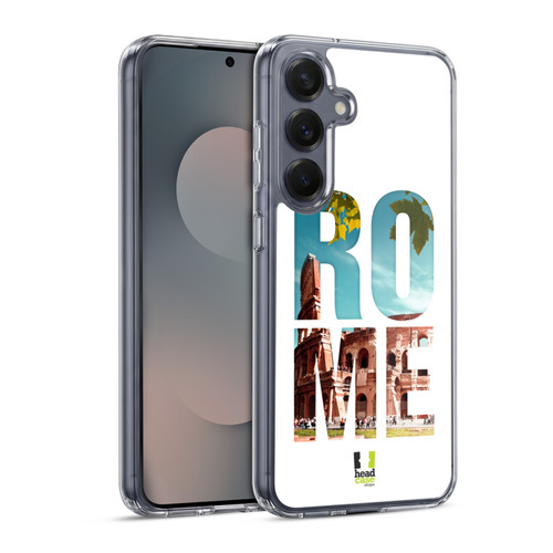 Head Case Designs City Snapshots Colosseum Rome Italy Soft Gel Case for Samsung Galaxy S25 & MagSafe