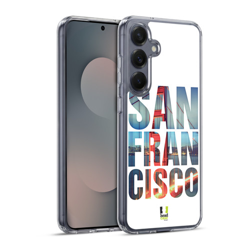 Head Case Designs City Snapshots Golden Gate Bridge San Francisco USA Soft Gel Case for Samsung Galaxy S25+ & MagSafe