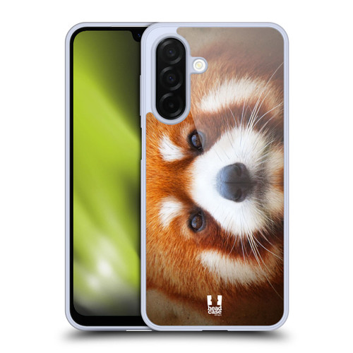 Head Case Designs Animal Faces 2 Red Panda Soft Gel Case for Samsung Galaxy A26 5G