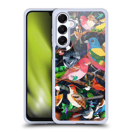 Suzan Lind Birds Medley 1 Soft Gel Case for Samsung Galaxy A16 5G & MagSafe