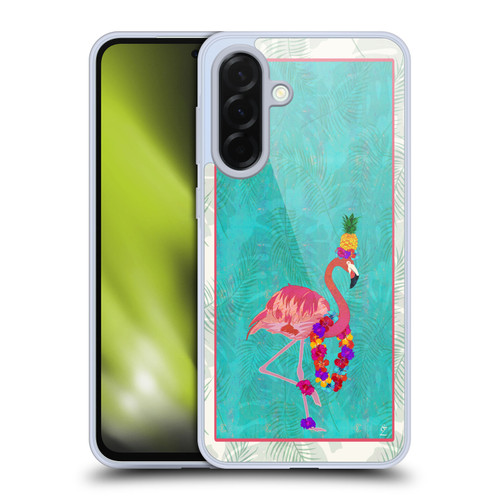 Suzan Lind Birds Flamingo Soft Gel Case for Samsung Galaxy A36 5G