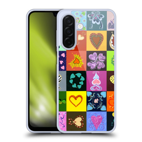 Suzan Lind Colours & Patterns Heart Quilt Soft Gel Case for Samsung Galaxy A26 5G