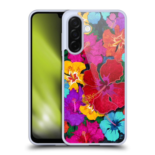 Suzan Lind Colours & Patterns Tropical Hibiscus Soft Gel Case for Samsung Galaxy A26 5G