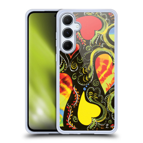 Suzan Lind Colours & Patterns Love Dance Soft Gel Case for Samsung Galaxy A55 5G