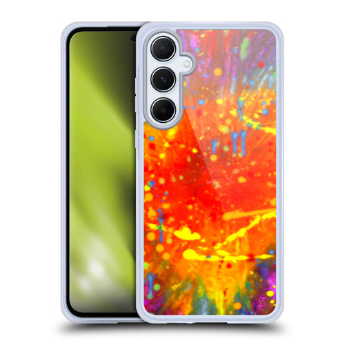 Suzan Lind Colours & Patterns Power Of Love Soft Gel Case for Samsung Galaxy A55 5G
