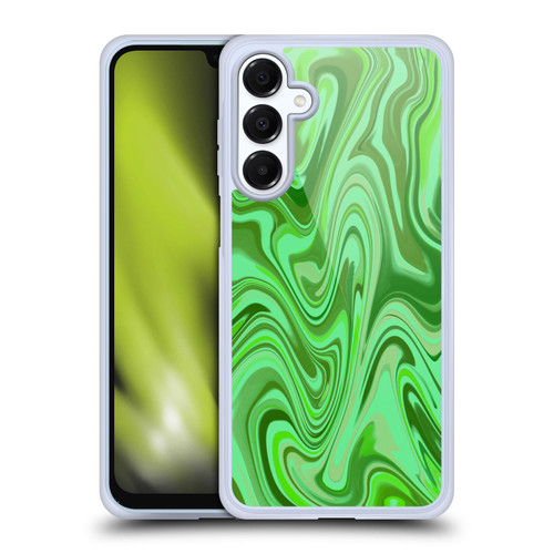 Suzan Lind Marble Light Green Soft Gel Case for Samsung Galaxy A16 5G & MagSafe