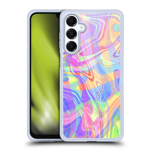 Suzan Lind Marble Light Rainbow Soft Gel Case for Samsung Galaxy A16 5G & MagSafe