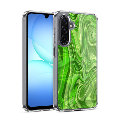 Suzan Lind Marble Green Soft Gel Case for Samsung Galaxy A17 4G / 5G