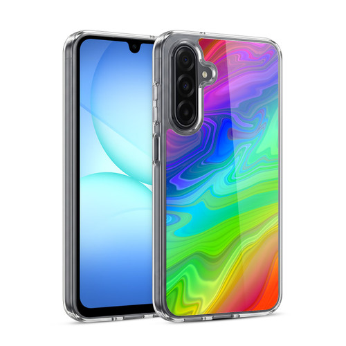 Suzan Lind Marble Rainbow Soft Gel Case for Samsung Galaxy A17 4G / 5G