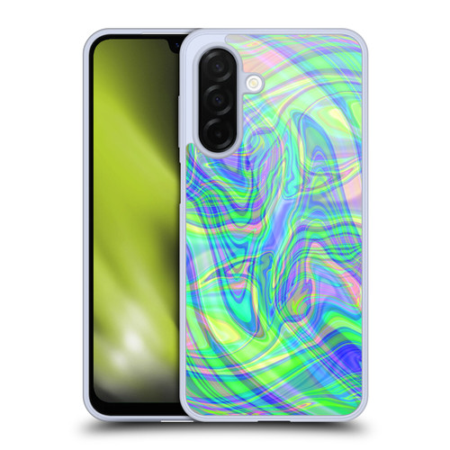 Suzan Lind Marble Green Purple Soft Gel Case for Samsung Galaxy A26 5G