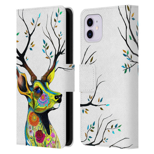 Pixie Cold Animals King Of The Forest Leather Book Wallet Case Cover For Apple iPhone 11