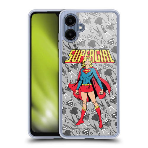Superman DC Comics Supergirl Comic Art Classic Soft Gel Case for Samsung Galaxy A06 4G / 5G