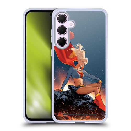 Superman DC Comics Supergirl Comic Art #23 Variant Soft Gel Case for Samsung Galaxy A35 5G