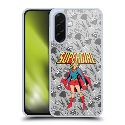 Superman DC Comics Supergirl Comic Art Classic Soft Gel Case for Samsung Galaxy A36 5G