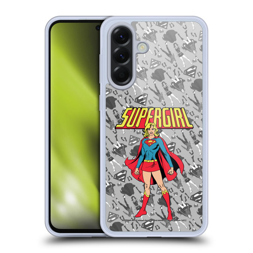 Superman DC Comics Supergirl Comic Art Classic Soft Gel Case for Samsung Galaxy A56 5G