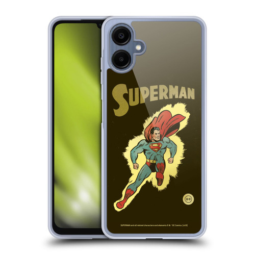 Superman DC Comics Vintage Fashion Comic Soft Gel Case for Samsung Galaxy A06 4G / 5G